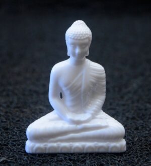 ‘DHYAN MUDRA' Buddha Statue - White