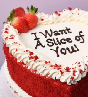 Romantic Red Velvet Cake