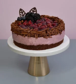 Choco Berry Delight Cheesecake