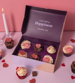 Love Sealed Valentine's Cupcakes