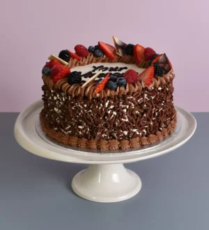 Chocolate Berries Cake