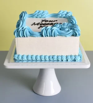Blue Swirl Cake