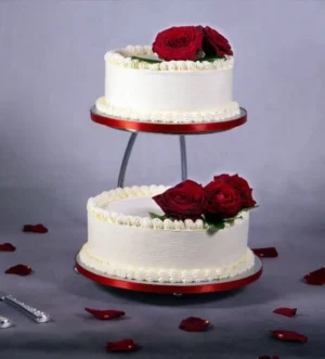 Classic Two Tier Red Roses 2