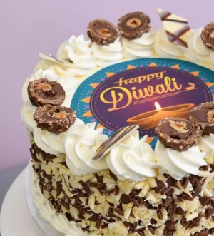 Chocolate Ferrero Diwali Bliss Cake